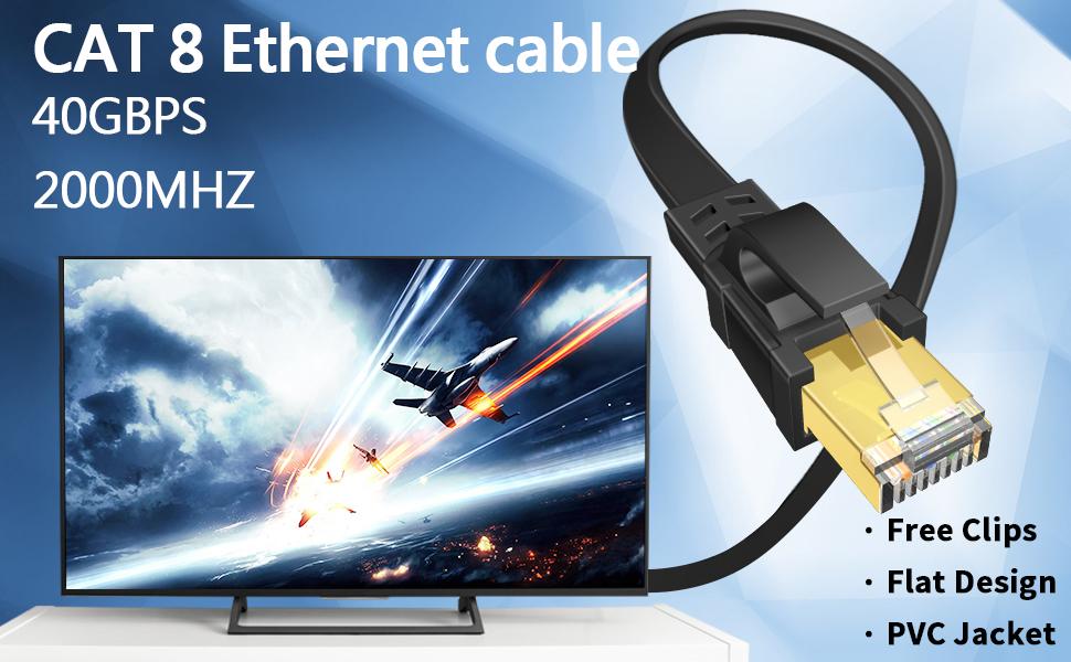 High-Speed Ethernet Cable Cat 8 In Dubai
